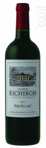 Château Richebon - Maison Cordier - 2011 - Rouge