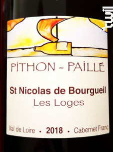 Les Loges - Domaine Pithon-Paillé - 2018 - Rouge