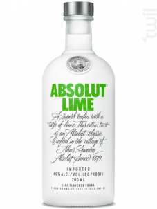 Vodka Absolut Lime - Absolut Vodka - No vintage - 