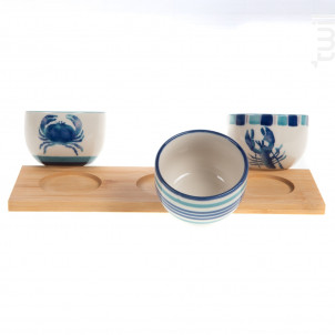 Plateau Et Ses 3 Bols Marina - Amadeus -  - 