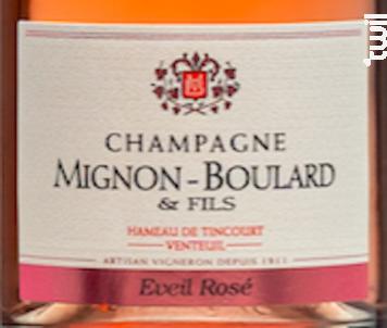 Brut Rosé - Champagne Mignon-Boulard et Fils - No vintage - Effervescent