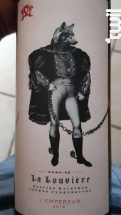 L'empereur - Domaine la Louvière - 2018 - Rouge