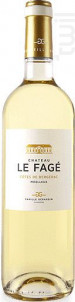 Monbazillac - Château Le Fagé - 2022 - Blanc