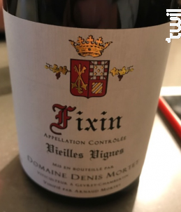Fixin Vieilles Vignes - Domaine Denis et Arnaud Mortet - 2017 - Rouge