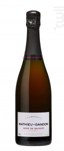 Rosé de Saignée - Champagne Mathieu-Gandon - 2020 - Effervescent