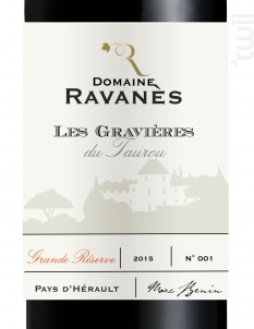 Les Gravières du Taurou - Domaine de Ravanès - 2019 - Rouge