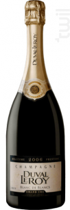 Duval-Leroy Blanc de Blancs Brut Millésime 2006 - Champagne Duval-Leroy - 2004 - Effervescent