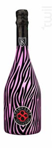 Infinite Eight Rosé De Noirs - Zebra - Champagne Infinite Eight - No vintage - Effervescent