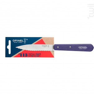 Couteau Cranté N°113 Violet Paysage - opinel -  - 