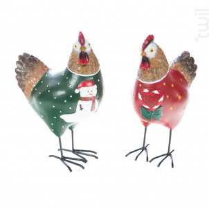 Poule Alice Pull Noël - Amadeus -  - 