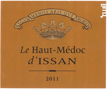 LE HAUT MEDOC D'ISSAN - Château d'Issan - 2014 - Rouge