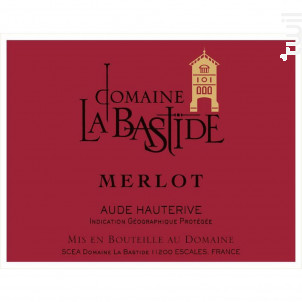 Merlot - Chateau La Bastide - No vintage - Rouge