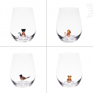 Verre Fantaisie Fall lot De 4 - table passion -  - 