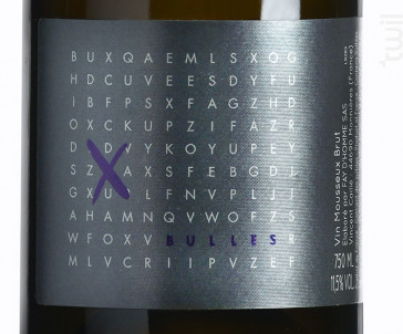 X Bulles - Domaine Le Fay d'Homme -  Vincent Caillé - No vintage - Effervescent