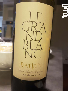 Le Grand Blanc - Château Revelette - 2022 - Blanc