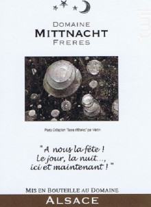 Crémant d'Alsace - Extra Brut - Domaine Mittnacht-Frères - No vintage - Effervescent