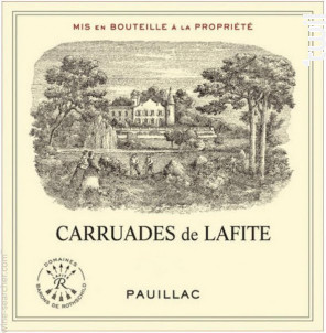 Carruades de Lafite - Domaines Barons de Rothschild - Château Lafite Rothschild - 2015 - Rouge