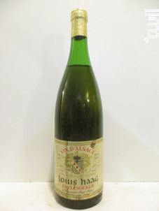 (non Millésimé Années 1970 À 1980) - Louis Haag - No vintage - Blanc