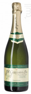 Champagne Tradition Demi-Sec - Champagne Gobillard & Fils - No vintage - Effervescent