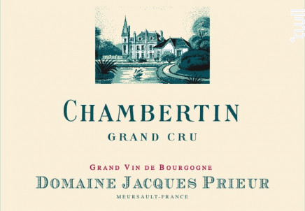 Chambertin Grand Cru - Domaine Jacques Prieur - 2015 - Rouge