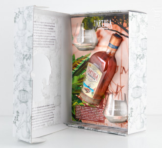 Coffret Rhum Tartuga + 2 verres - Liquoristerie de Provence - No vintage - 