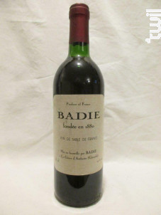 Badie - Maison Badie - No vintage - Rouge