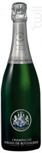 Brut Blanc De Blancs - Barons de Rothschild - Champagne - No vintage - Effervescent