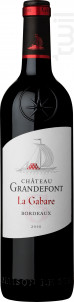 Château Grandefont La Gabarre - Maison Le Star - Château Grandefont - 2016 - Rouge