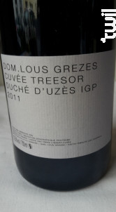 Cuvée Treesor - Domaine Lous Grezes - 2014 - Rouge