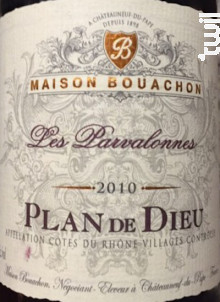 Plan de Dieu Les Parvalonnes - Maison Bouachon - 2024 - Rouge