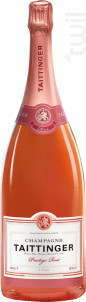 Brut Prestige Rosé - Champagne Taittinger - No vintage - Effervescent