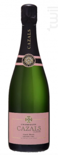 Cuvé Rosé Grand Cru - Brut - Champagne Cazals Claude - No vintage - Effervescent
