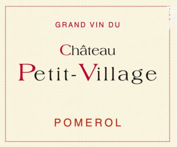 Château Petit-Village - Château Petit-Village - 2010 - Rouge