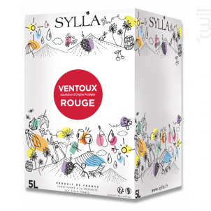AOP VENTOUX ROUGE BIB - Les Vins de Sylla - No vintage - Rouge