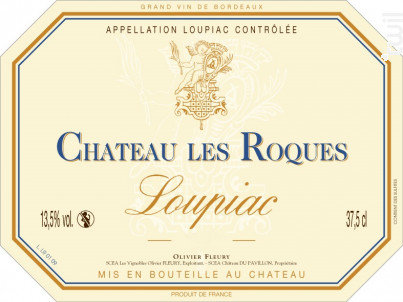 CHÂTEAU LES ROQUES - Vignobles Olivier Fleury - 2013 - Blanc