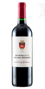 Bordeaux Grande Réserve - Marquis de Bordeaux - 2016 - Rouge