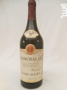 Bonchalaz - Domaines Henri Maire - No vintage - Rouge