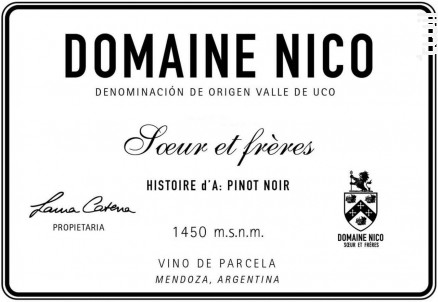 Histoire d'A - DOMAINE NICO - 2022 - Rouge
