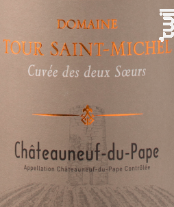 Cuvée des Deux Soeurs - Domaine Tour Saint Michel - 2020 - Rouge