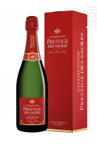 Cuvée Grenat - Champagne Prestige des Sacres - 2013 - Effervescent