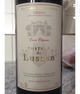 Cuvée Elégance - Château de Lussan - 2016 - Rouge