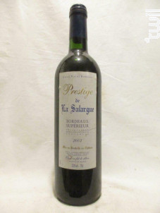 Bordeaux Supérieur Fût De Chêne - Château la Salargue - 2003 - Rouge