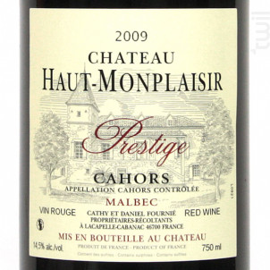 Prestige - Château Haut Monplaisir - 2019 - Rouge