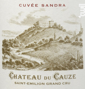 Château du Cauze  - Cuvée Sandra - Château du Cauze - 2015 - Rouge