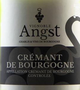 Crémant de Bourgogne - Vignoble Angst - No vintage - Effervescent