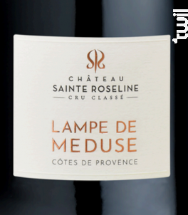 Lampe de Méduse - Cru Classé - Château Sainte Roseline - 2023 - Rouge