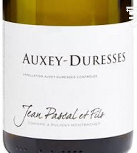 Auxey-Duresses - Domaine Jean Pascal et Fils - 2017 - Blanc