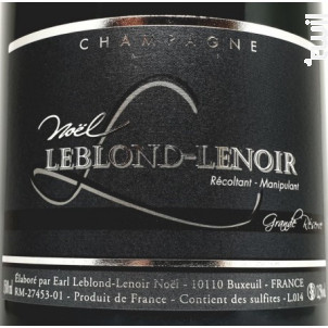 Grande Réserve - Noël Leblond-Lenoir - No vintage - Effervescent
