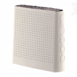 Bloc De Couteau Universel Blanc Avec Insert En Brosse - Bodum -  - 