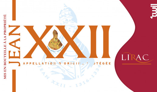 Cuvée Jean XXII - Les Vignerons de Tavel & Lirac - 2021 - Rouge